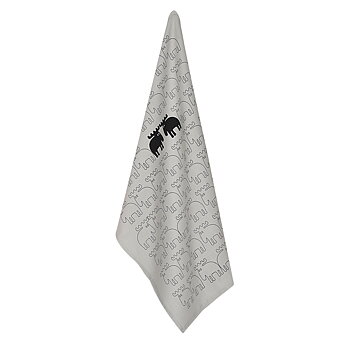 Kitchen towel Pastel Organic cotton, grey