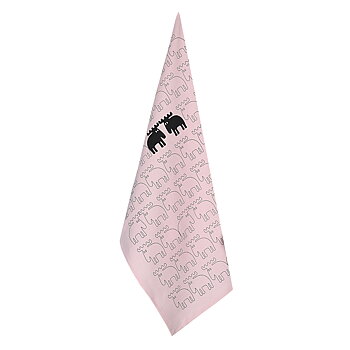 Kitchen towel Pastel Organic cotton, pink