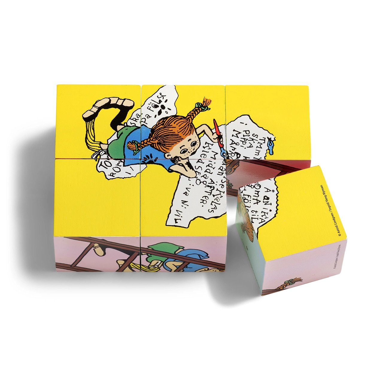 Pippi Puzzle Blocks, 6 pcs