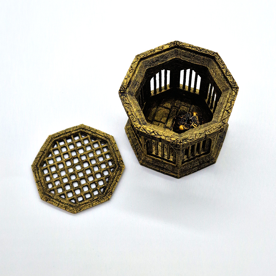 Dice Jail Brass - 4