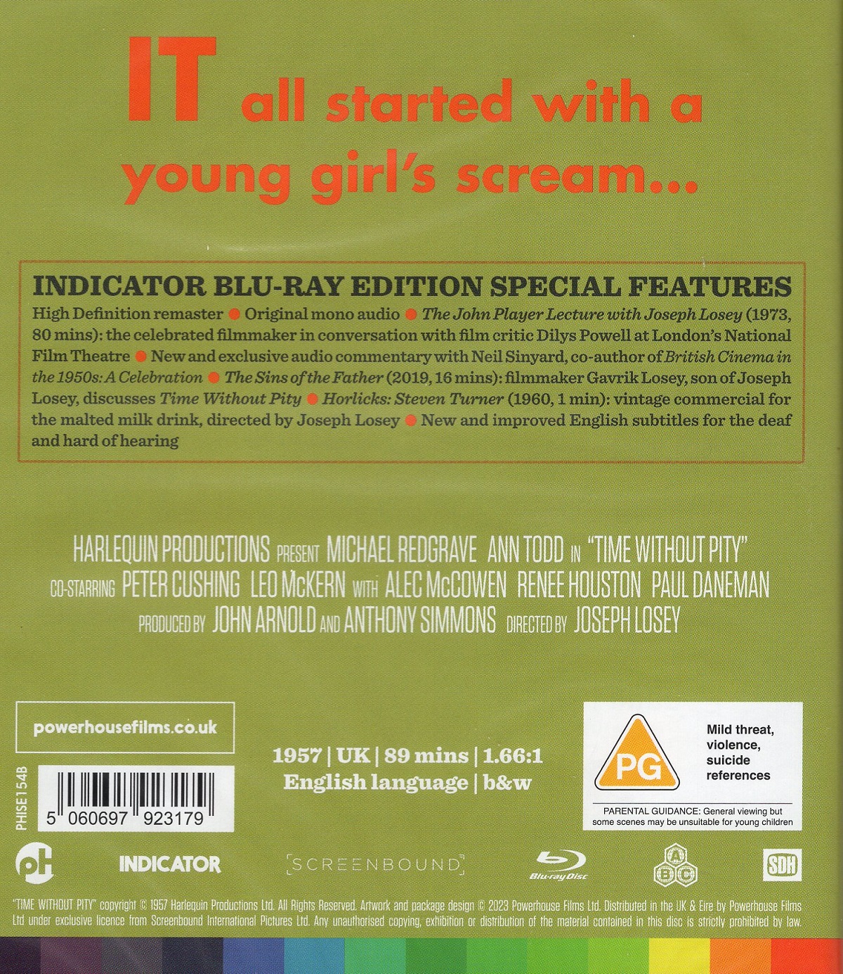Time Without Pity (ej svensk text) (Blu-ray) - 2