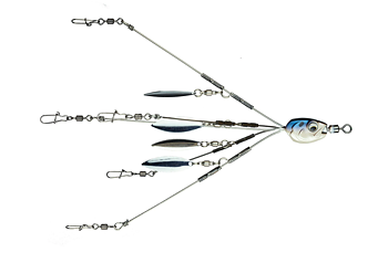 6th Sense Divine Umbrella Rig - 4K Shad