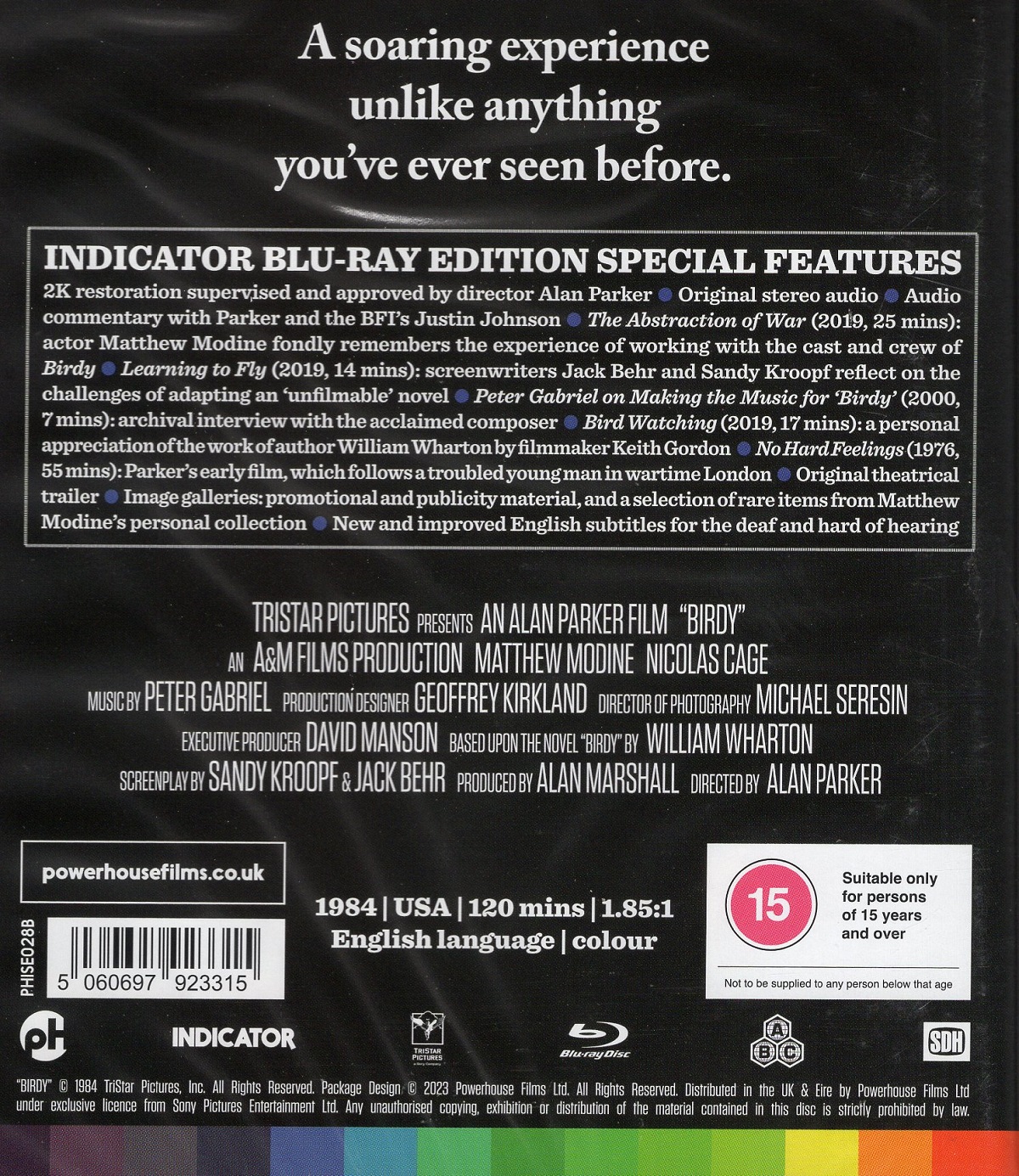 Birdy (ej svensk text) (Blu-ray) - 2