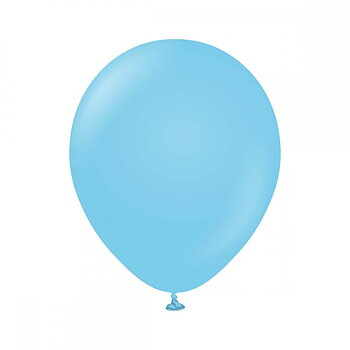 Premium Ballonger Mellanstora Baby Blue