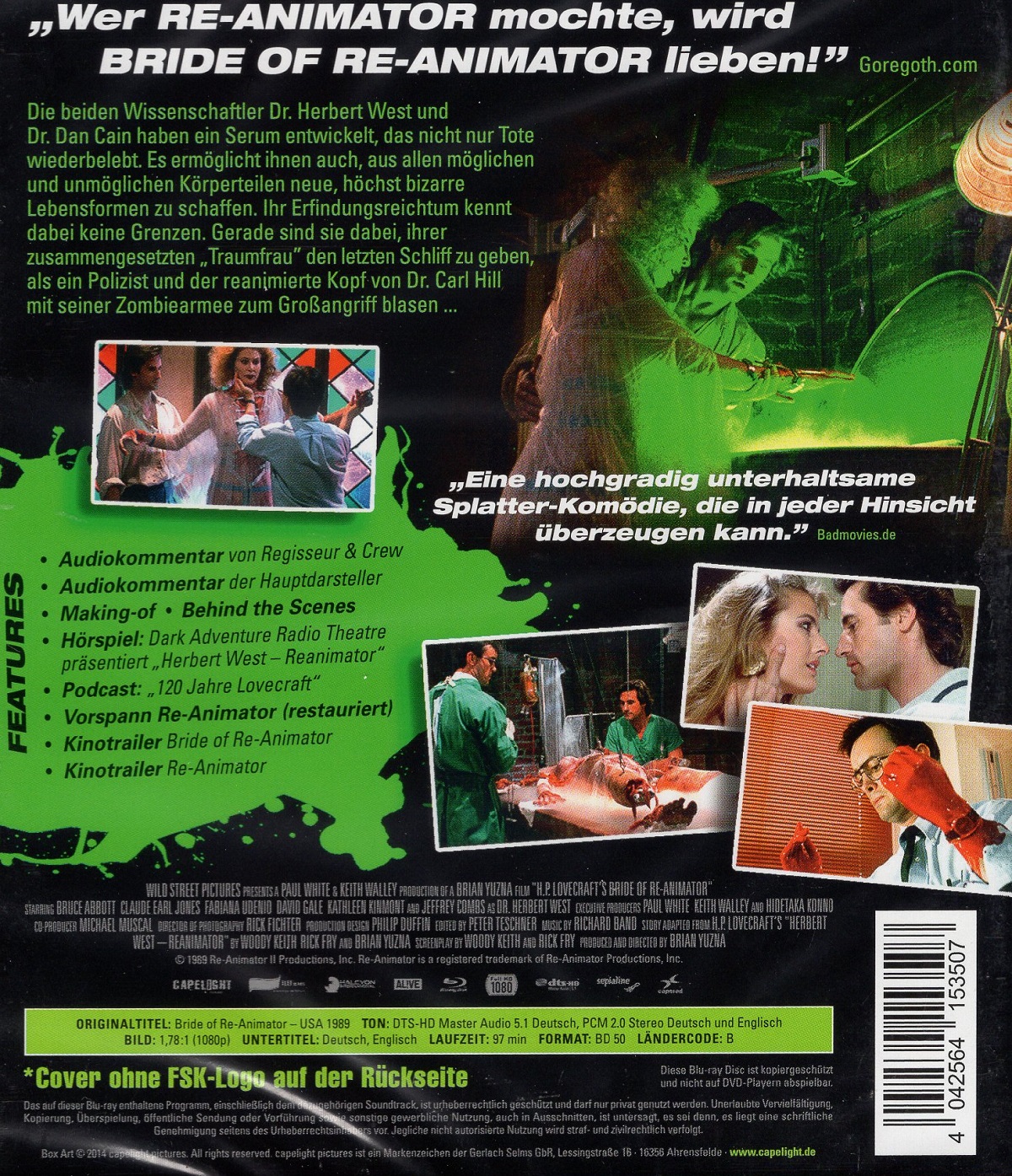 Bride of Re-Animator (ej svensk text) (Blu-ray) - 2