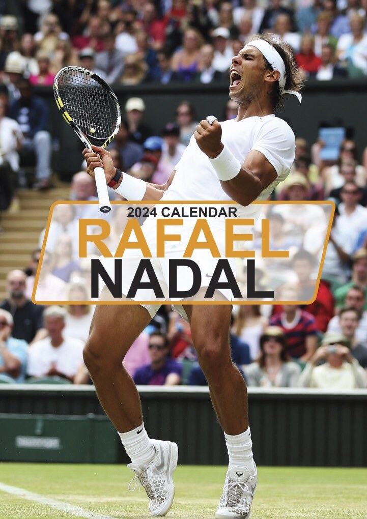 Rafael Nadal 2024 kalender PLUGGED SWEDEN