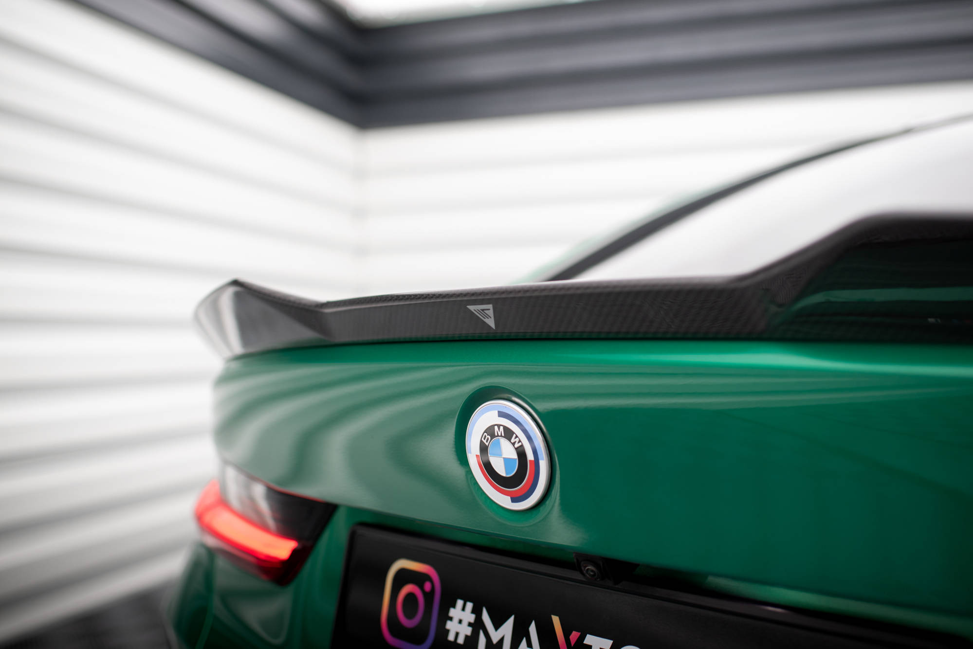 Kolfiber Spoilervinge BMW M3 G80 (Maxton) - 3