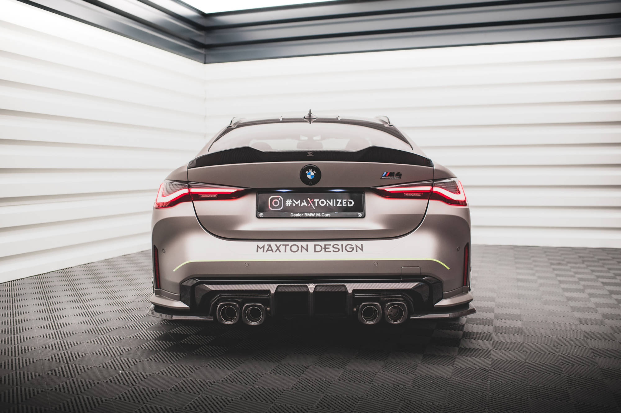 Kolfiber Spoilervinge BMW M4 G82 (Maxton) - 8