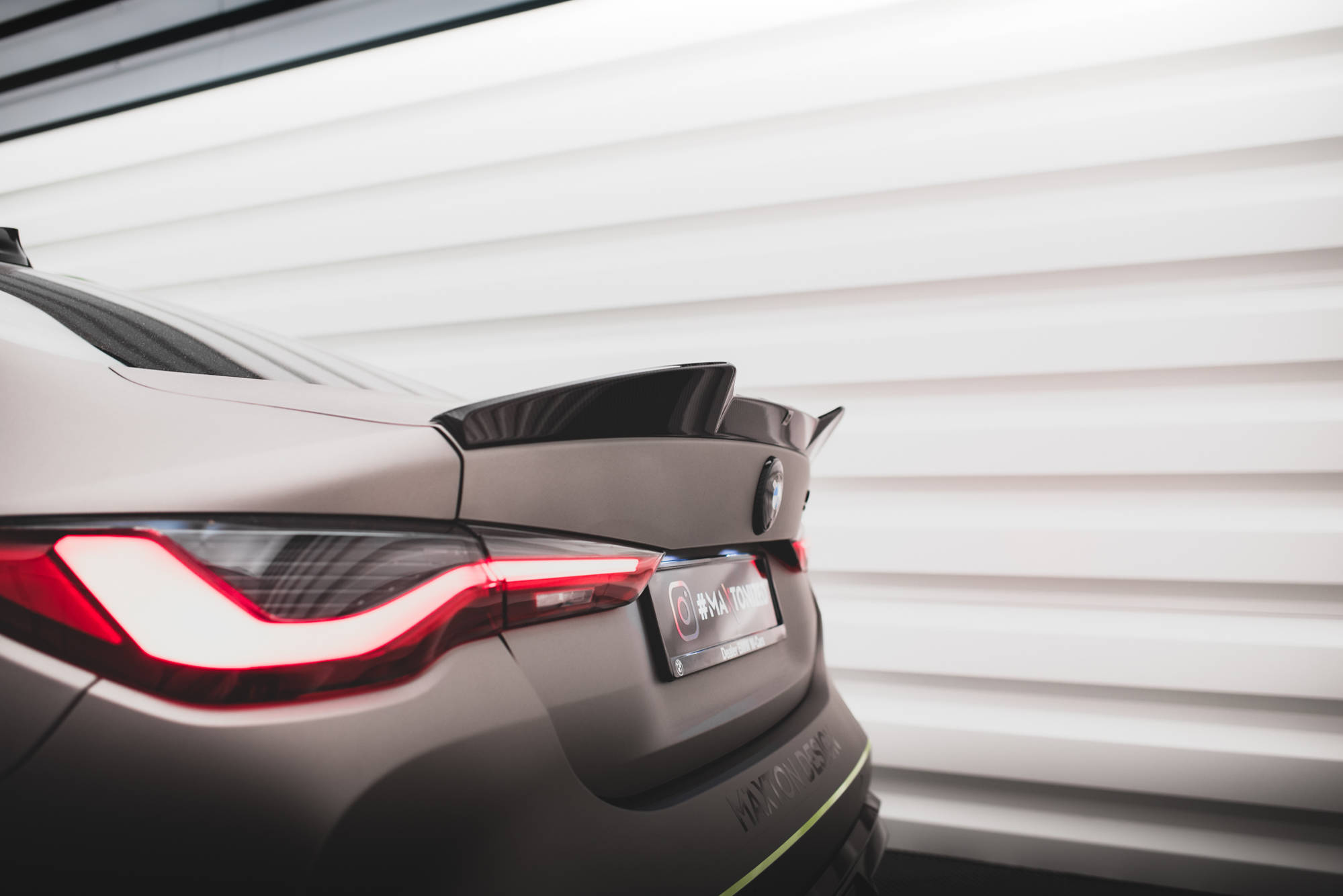 Kolfiber Spoilervinge BMW M4 G82 (Maxton) - 7