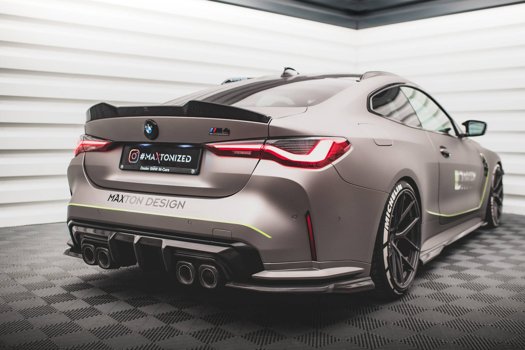 Kolfiber Spoilervinge BMW M4 G82 (Maxton) - 9