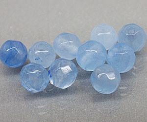 Lot of 10 genuine natural aquamarine gemstones - 2