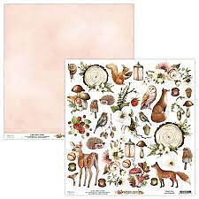 MBK 12x12 PAPER  -Woodland 09