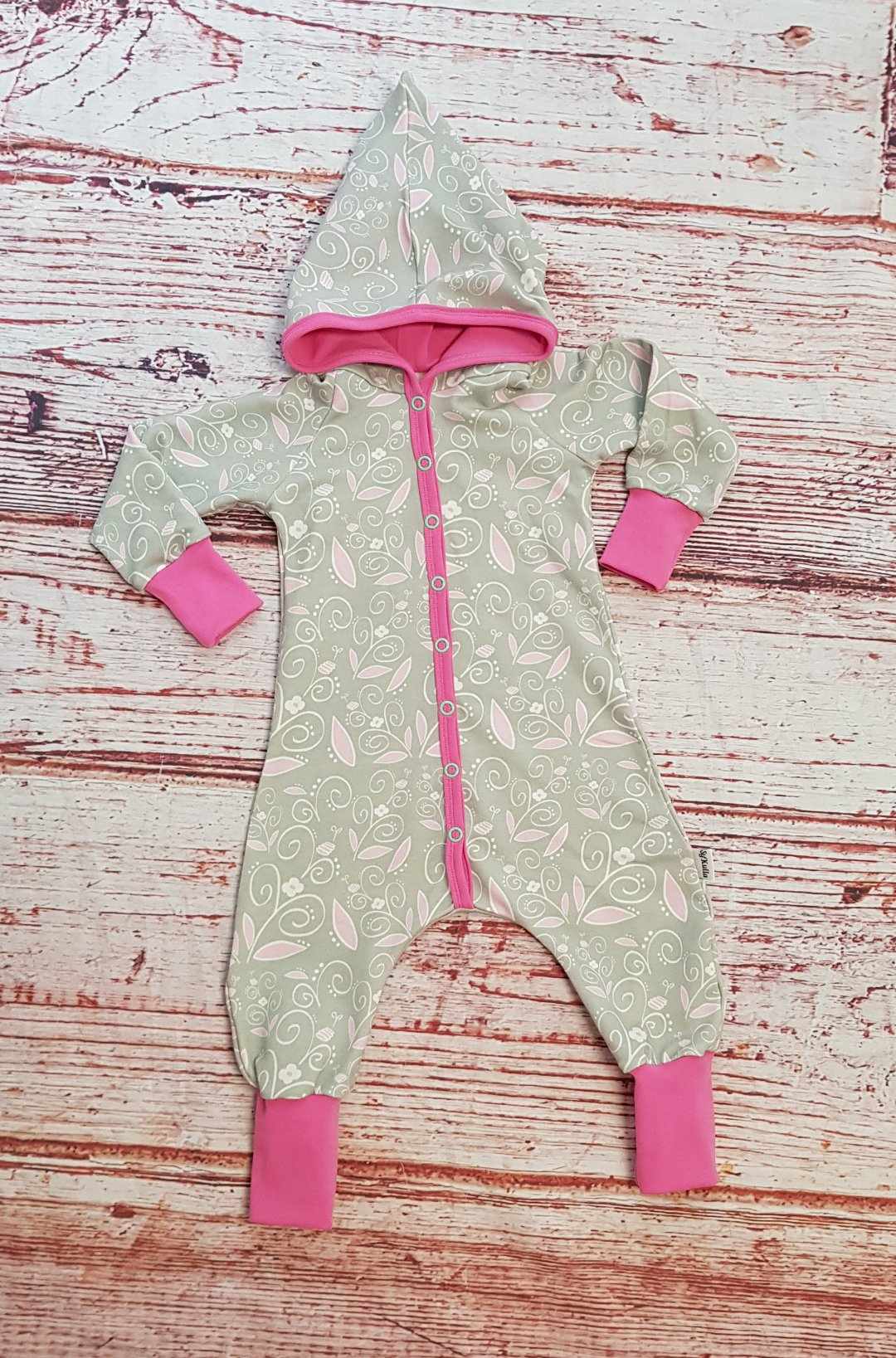 Heldress i grå/rosa kurbits - 2