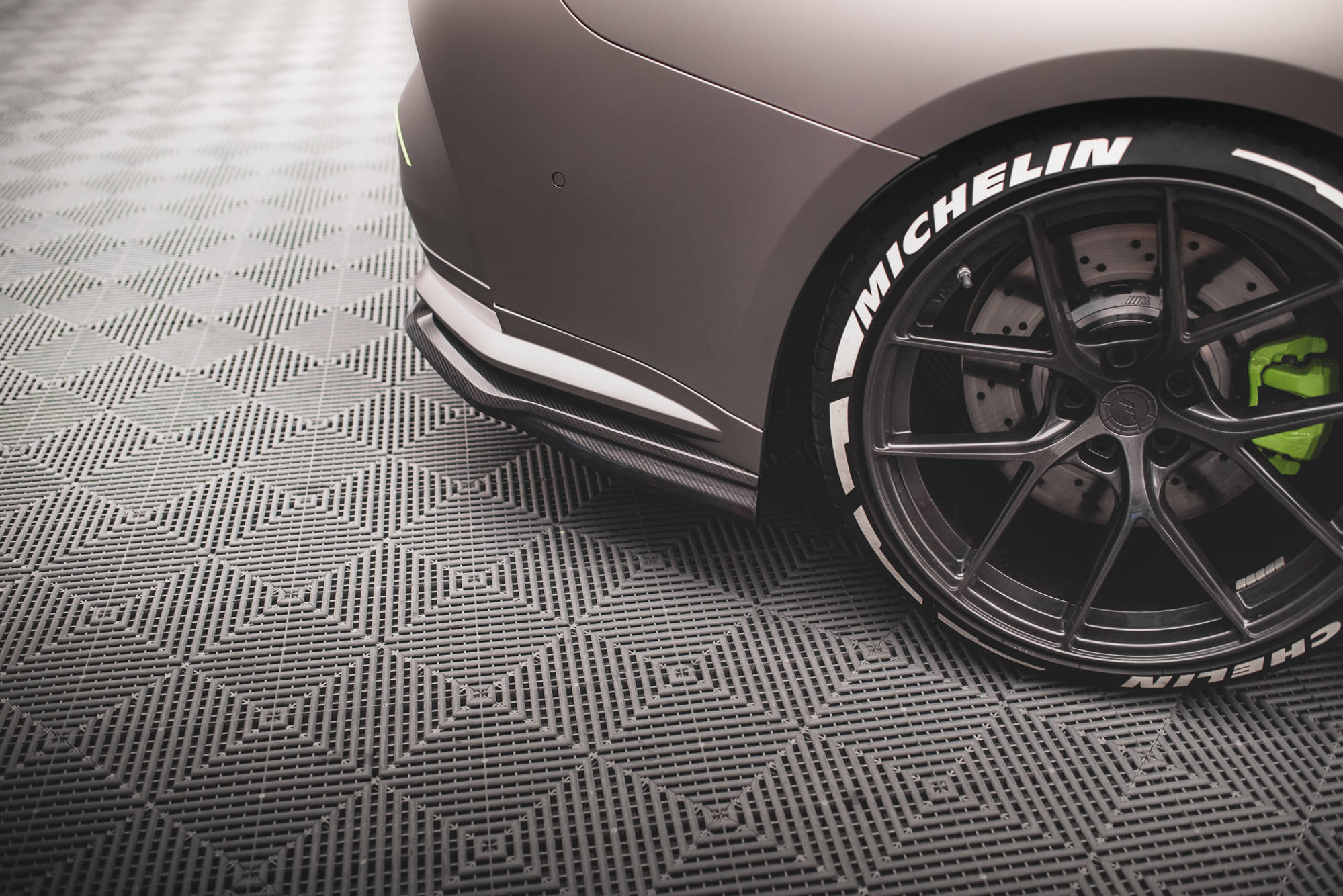 Kolfiber Bakre Sidosplitters BMW M4 G82 (Maxton) - 4