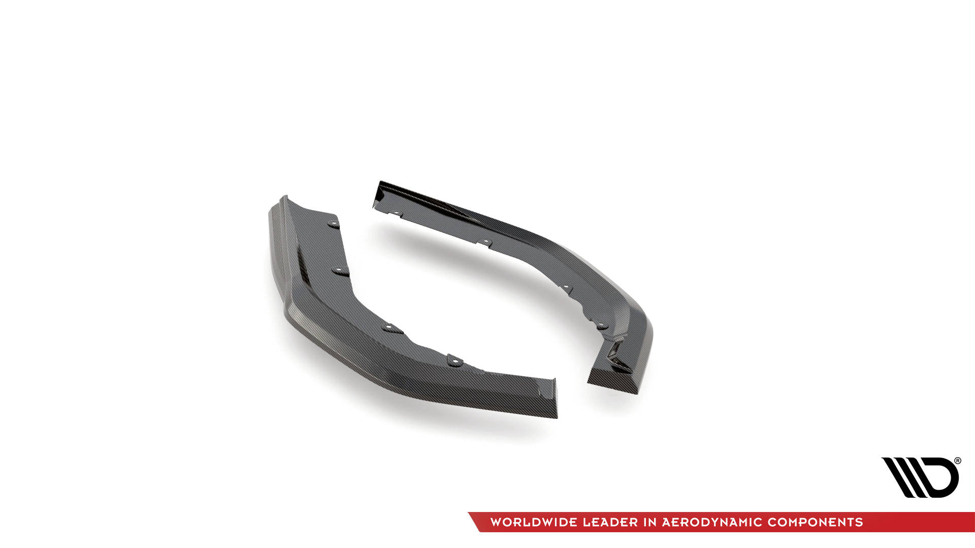 Kolfiber Bakre Sidosplitters BMW M3 G80 (Maxton) - 8