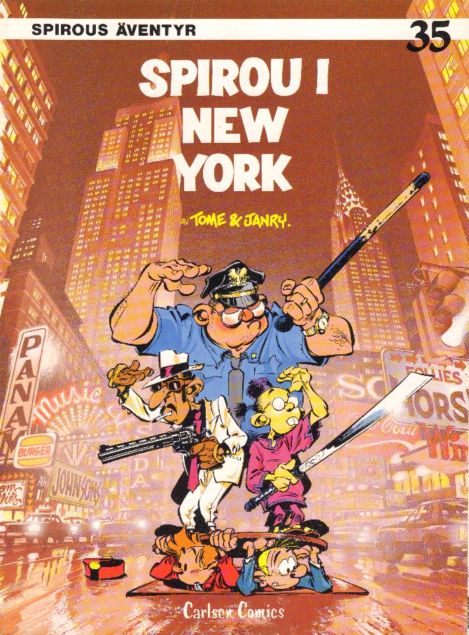 Spirous äventyr 35 Spirou i New York