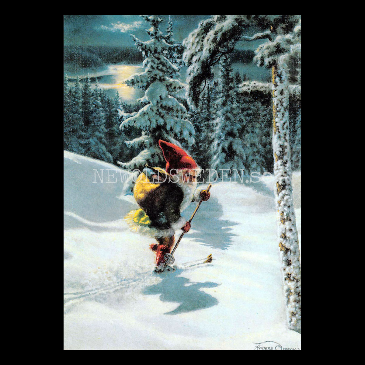 På skidor - Anders Olsson - 907