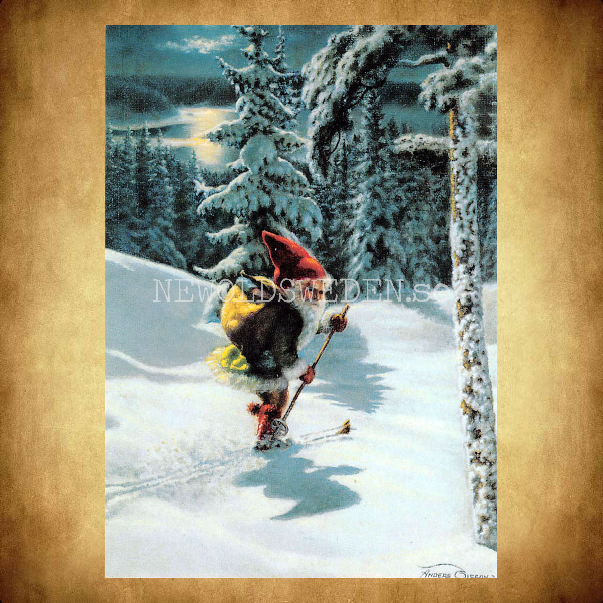 På skidor - Anders Olsson - 907 - 2
