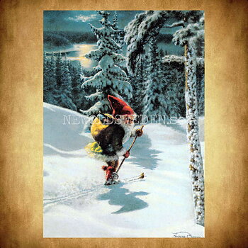 På skidor - Anders Olsson - 907