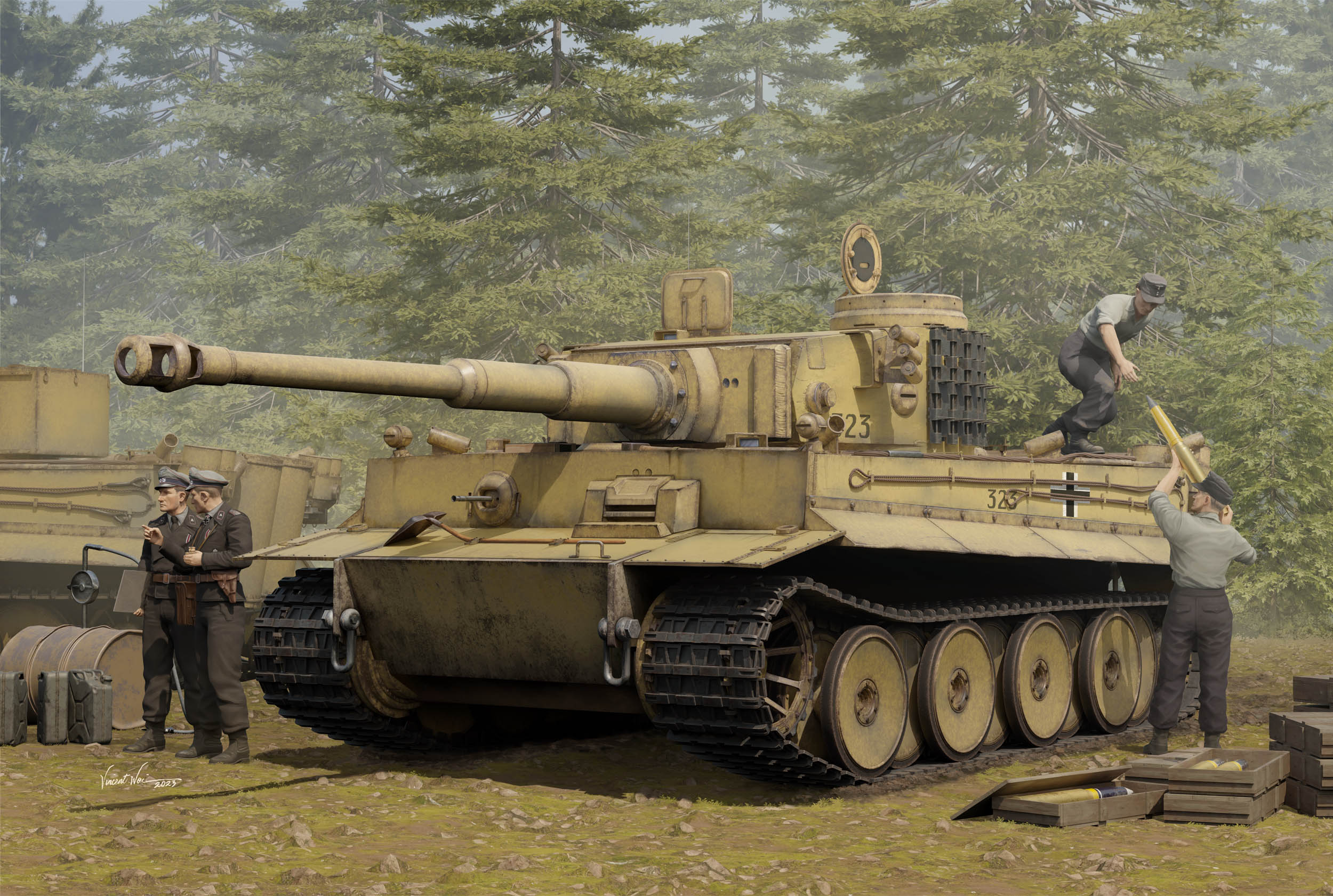 1/16 Pz.Kpfw. VI Tiger 1- Early