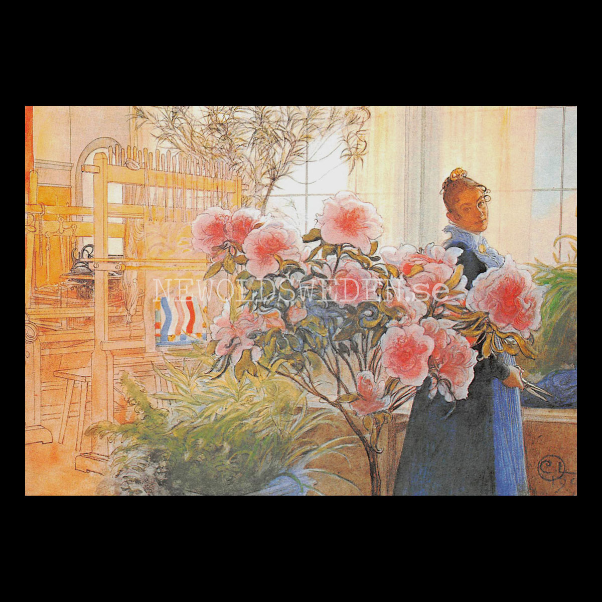 Azalea - Carl Larsson - 907