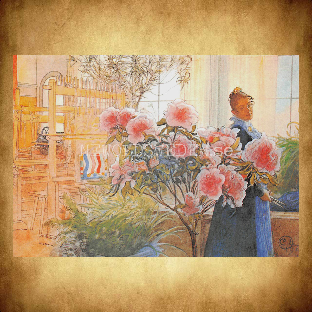 Azalea - Carl Larsson - 907 - 2
