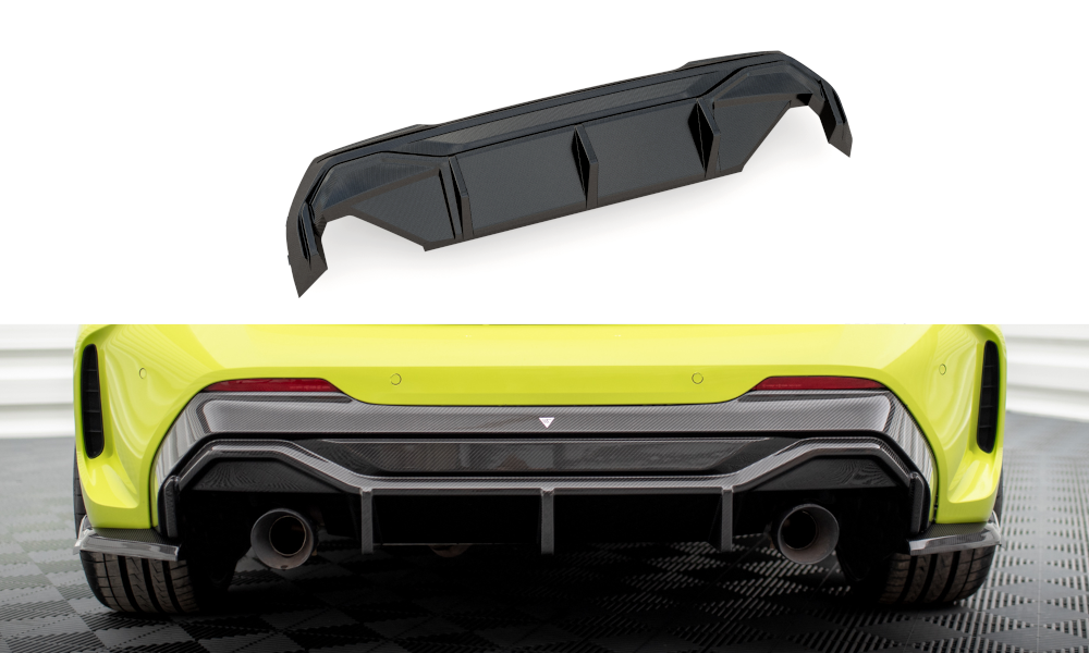Kolfiber Bakre Diffuser V.2 BMW 1-serie F40 M-Paket/ M135I (Maxton) - 2