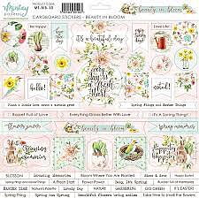 Mintay Cardboard Stickers -Beauty in bloom 