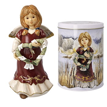 Goebel Årsängel 2023- Limited Edition - Cordial Christmas Melody (Kommer i fin plåtburk)