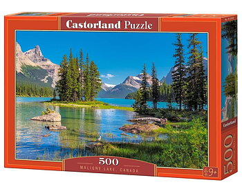 Maligne Lake, Kanada 500 Bitar Castorland