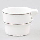 スティグ・リンドベリ  Brun Linjeシリーズ  クリーマー  茶色いライン  7.5cm  1972年
