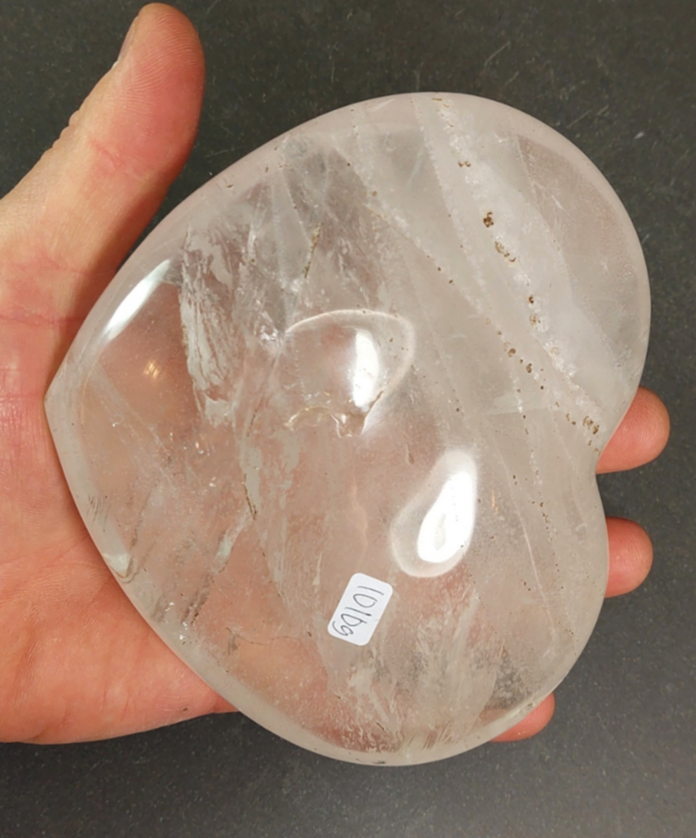 Bergkristall Hjärta  -1 kilo - 2