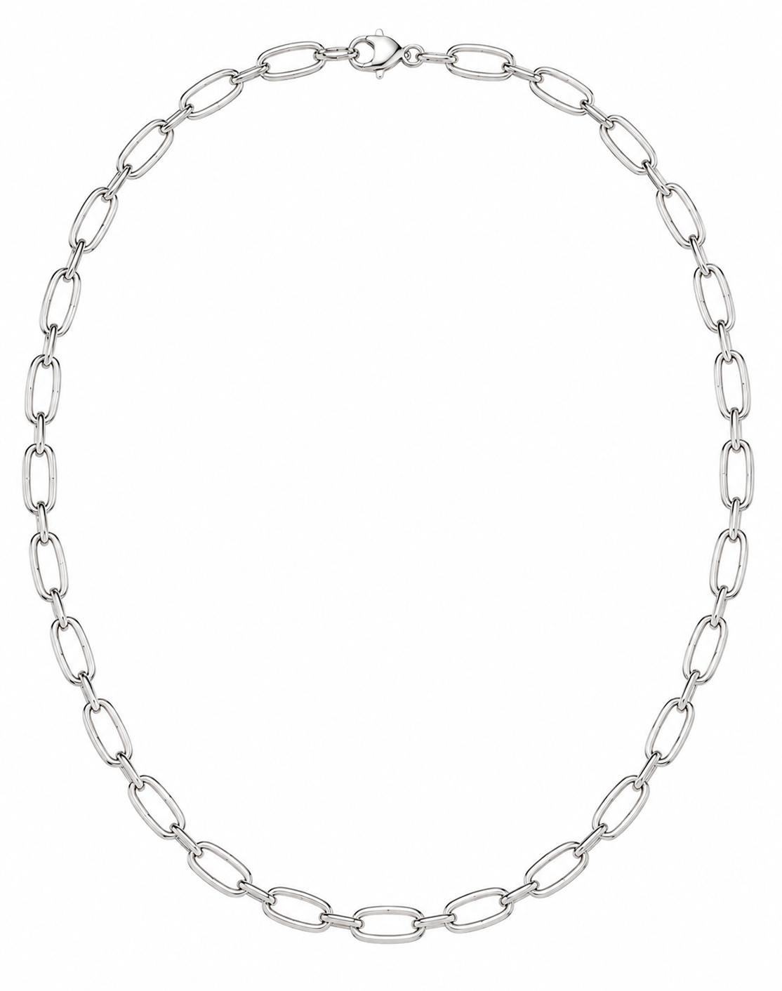 Necklace chain Silver on Stainless Steel 