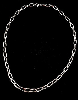 Necklace chain Silver on Stainless Steel 
