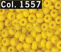 Rocailles 9/0 Gula broderipärlor 1557 - 2