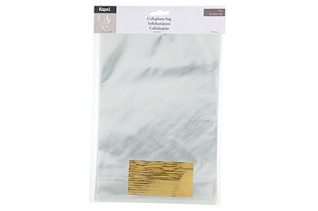 Cellofanpåse 19x28 cm 15 -pack + förslutare