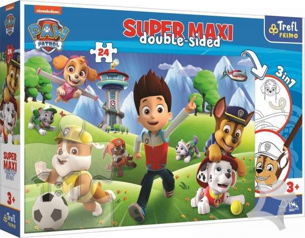 Paw Patrol Pussel 24 Super Maxi