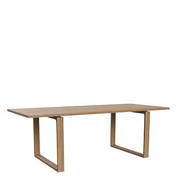 Essay™ CM21  dining Table oak white oil 218x95cm - In stock