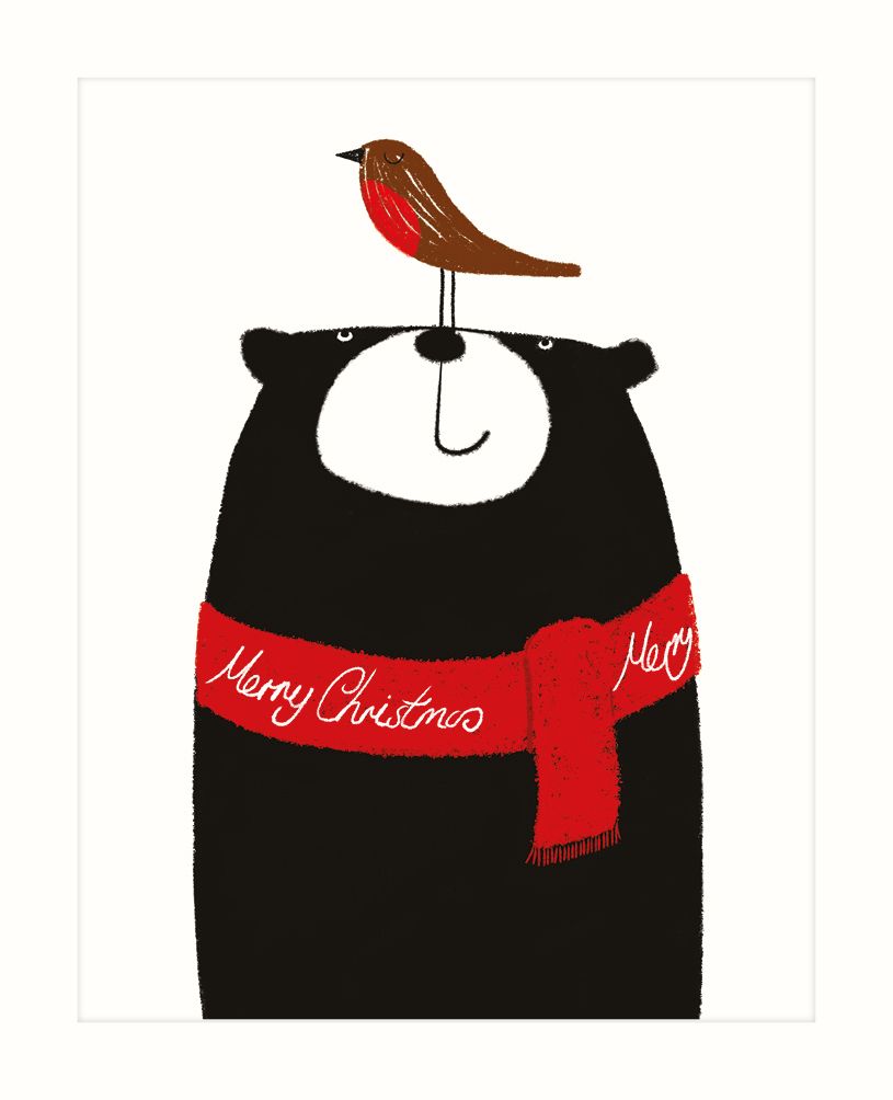 CHRISTMAS WALK, Greeting Card