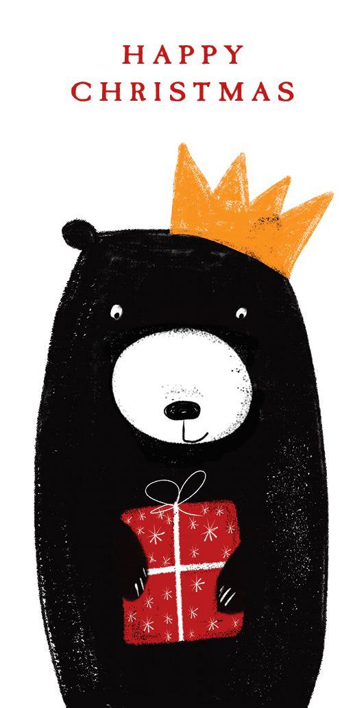 BEAR, Xmas Single Card