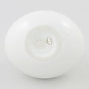 Karin Björquist (Musett 1954) White Organic Vase with Three Necks 11 cm