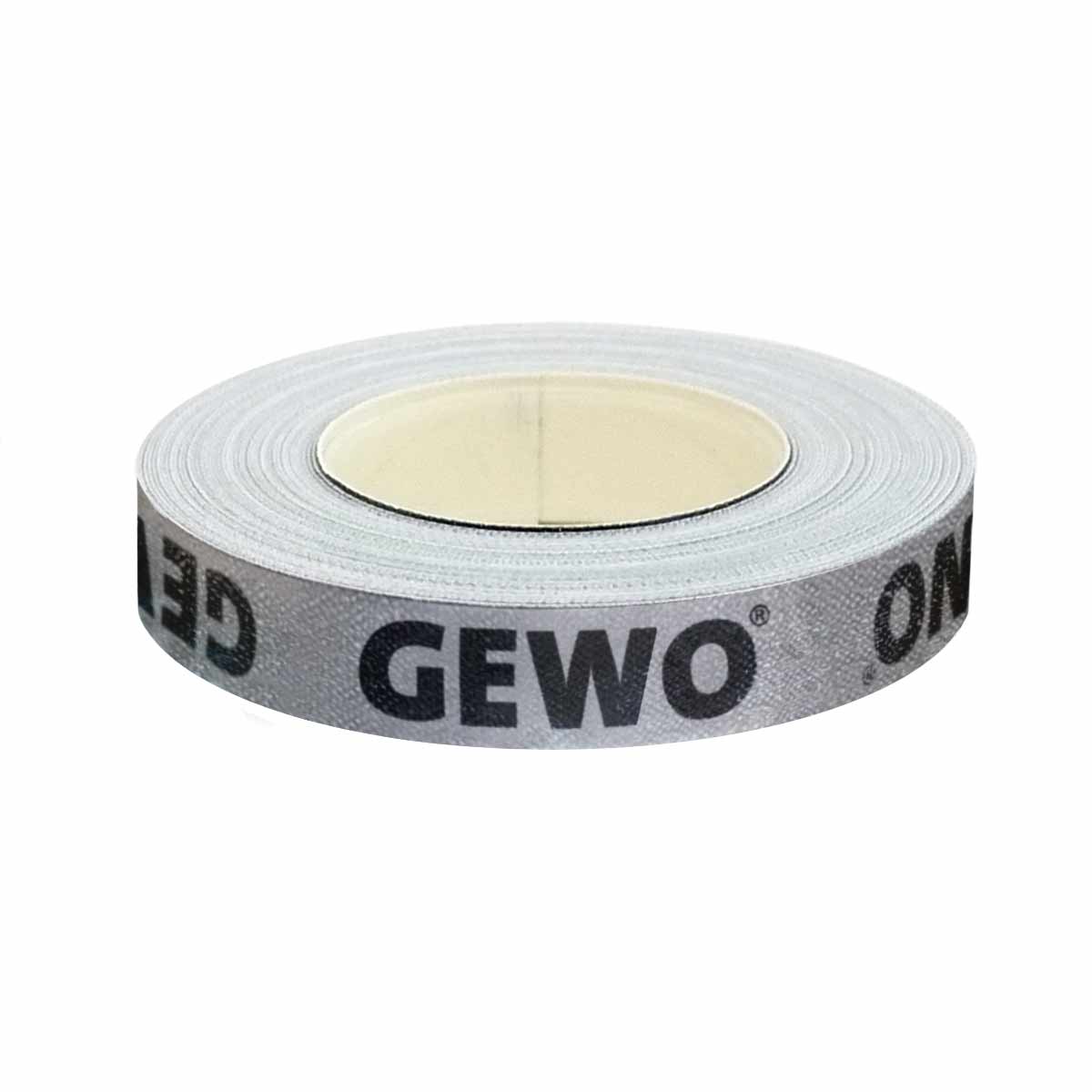 Gewo kantband svart/silver 12mmx5m