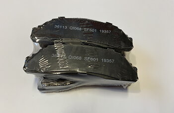 Brake pads front kit (4pcs) Fiesta Mk1 108,3 x 38,0 x 17,5