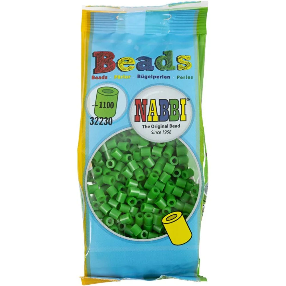 Nabbi original  beads - grön