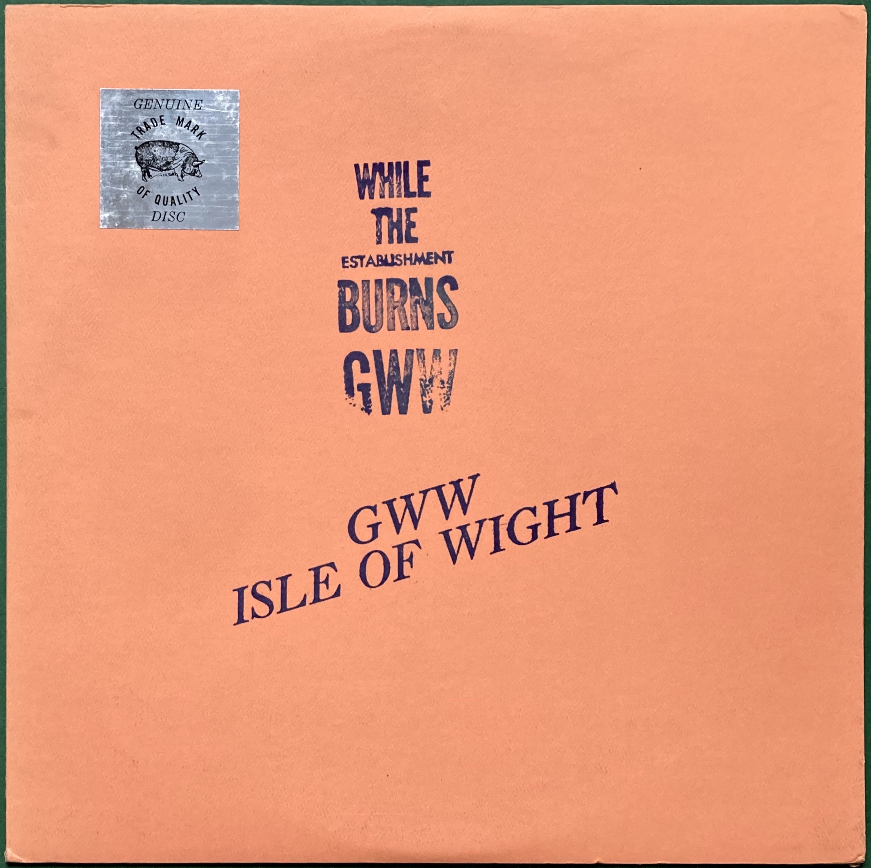 BOB DYLAN - While the establishment burns GWW US TMOQ Splatter 2LP 1975  - 2