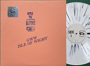 BOB DYLAN - While the establishment burns GWW US TMOQ Splatter 2LP 1975 