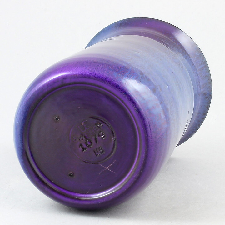 マリ・シムルソン Violettaシリーズ   パープルの花瓶 Vase (17cm)  1971年