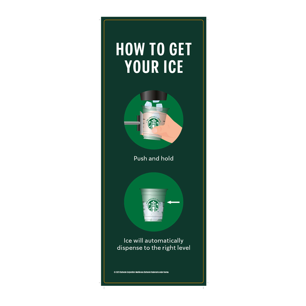 Stickers "How to get your ice"