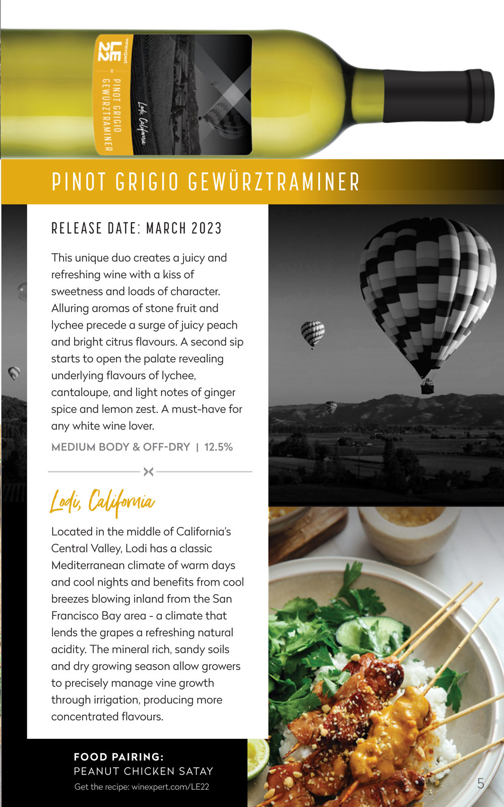 Gewurztraminer food online pairing