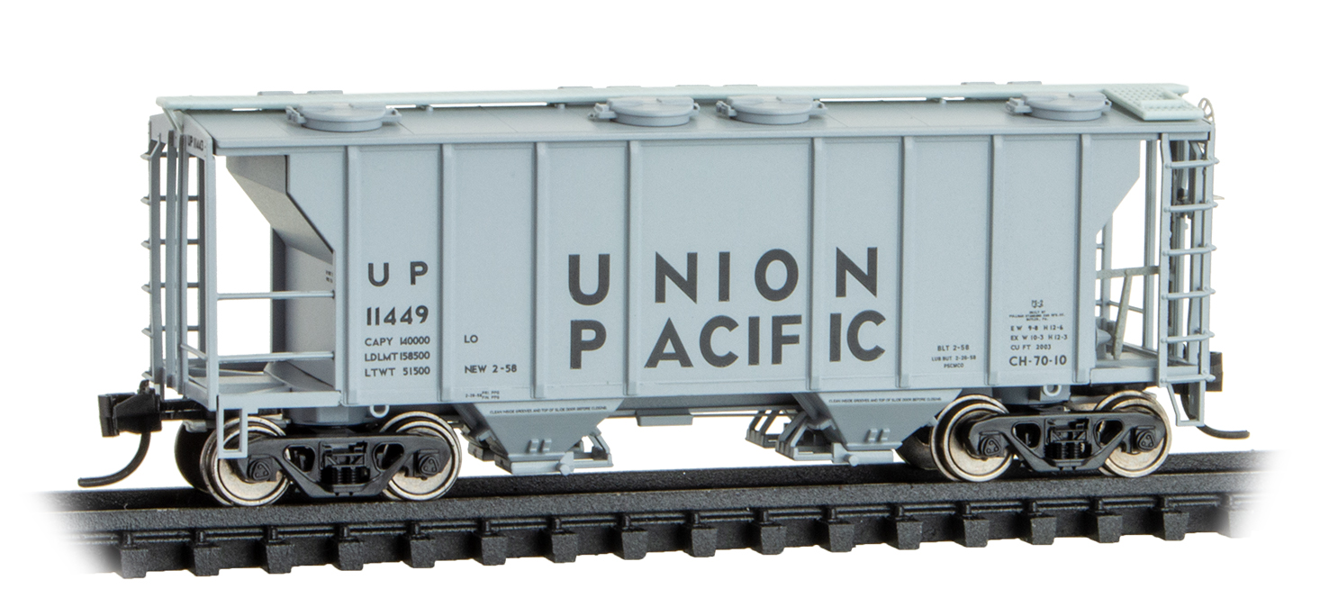 Hopper PS-2 2-bay covered UP #11449